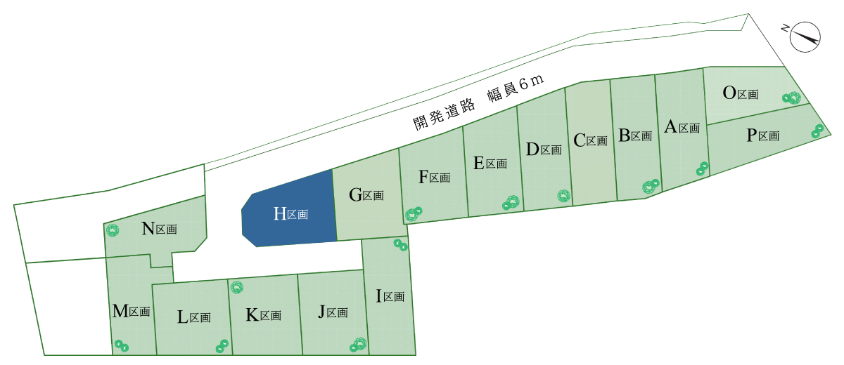 名古屋市緑区清水山光の丘H区画